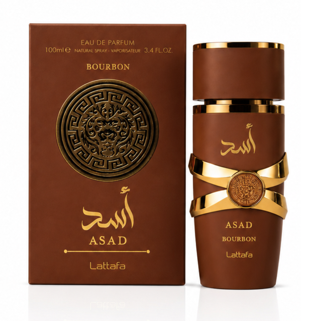 Asad Bourbon de Lattafa – Eau de Parfum 100 ml / 3.4 oz