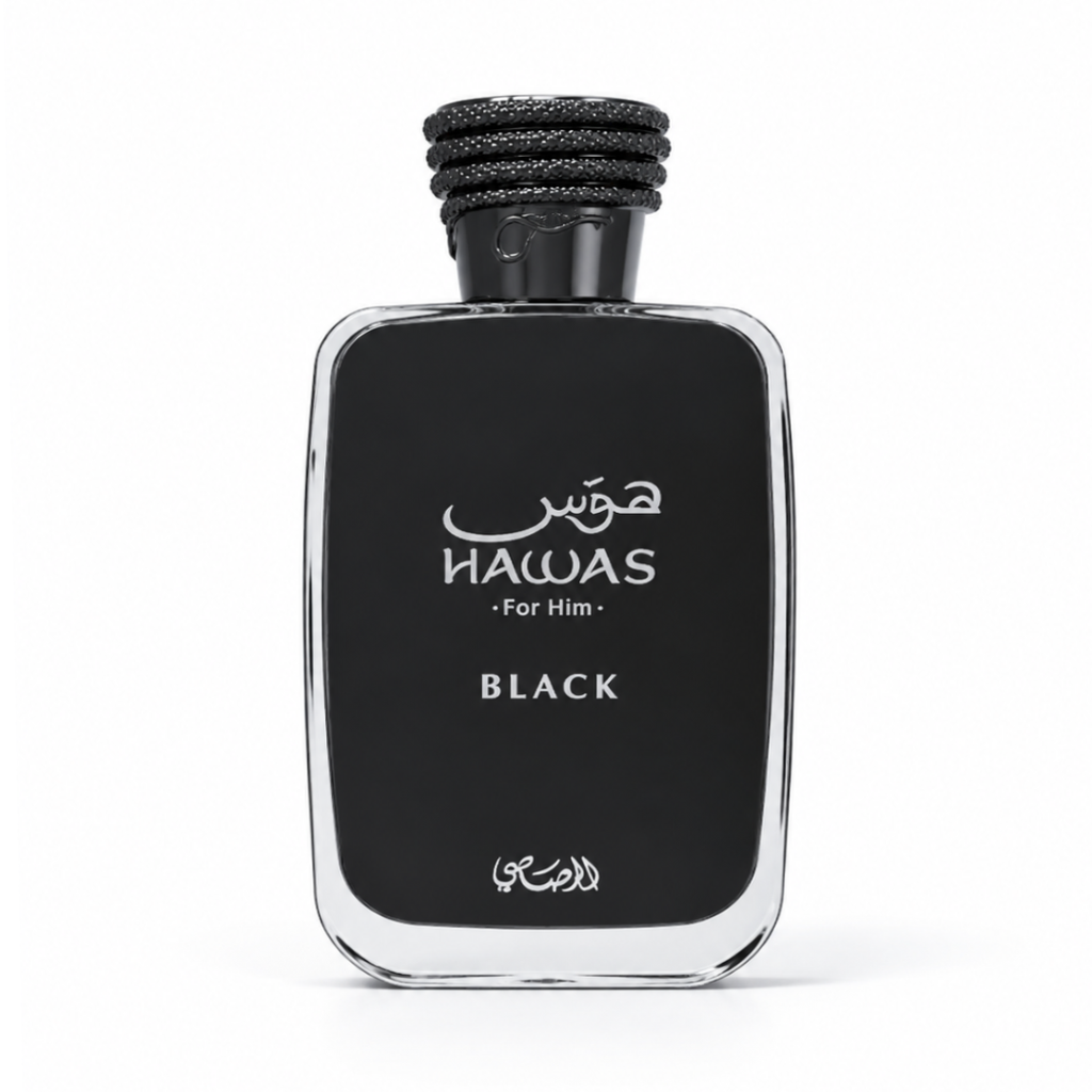 Hawas Black de Rasasi – Eau de Parfum 100 ml / 3.4 oz