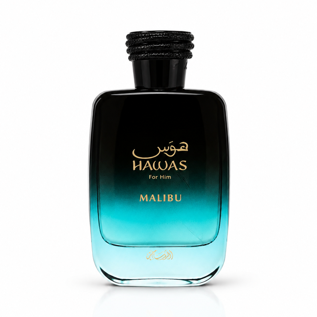 Hawas Malibu de Rasasi – Eau de Parfum 100 ml / 3.4 oz