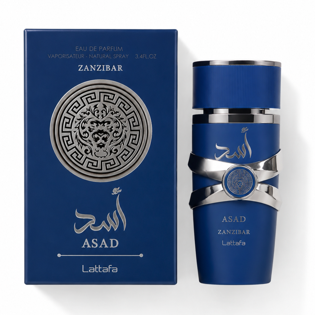 Asad Zanzibar de Lattafa – Eau de Parfum 100 ml / 3.4 oz